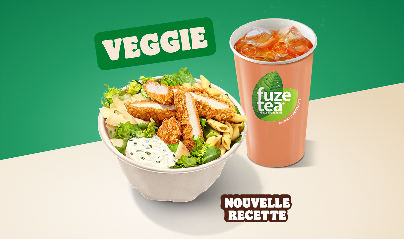 Veggie Caesar Chicken Bowl