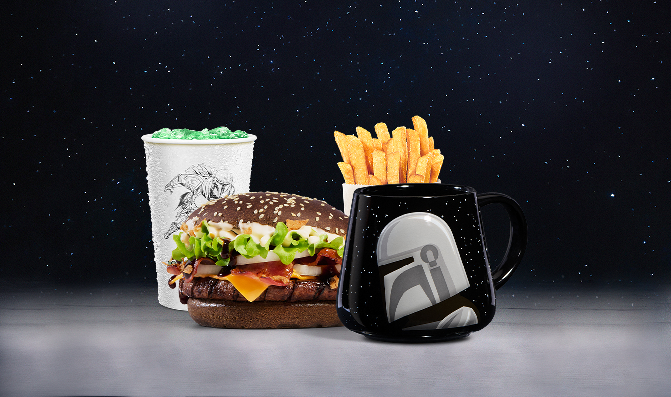 Menu Galactique Mandalorian Burger