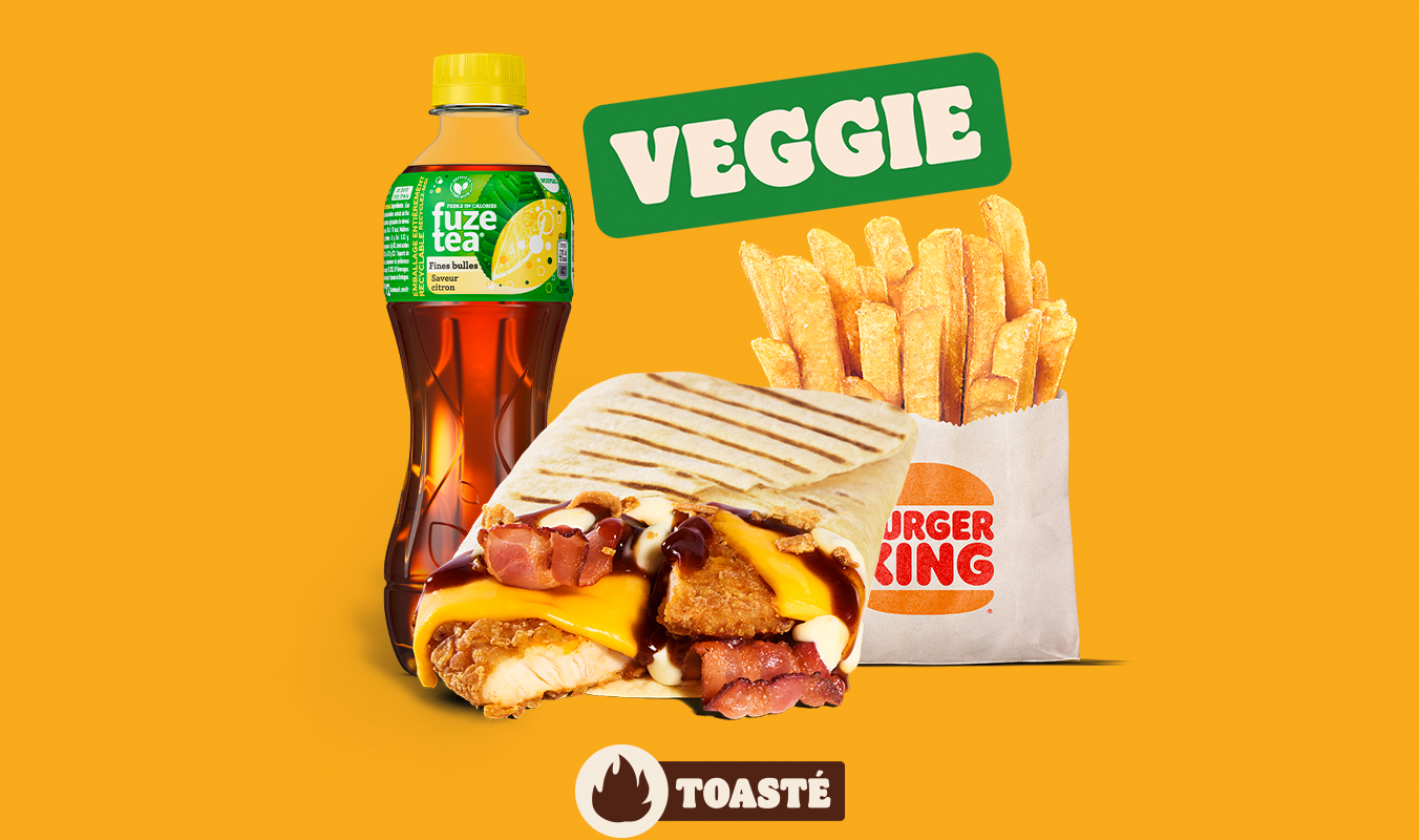 Tortilla Veggie Cheese & Bacon