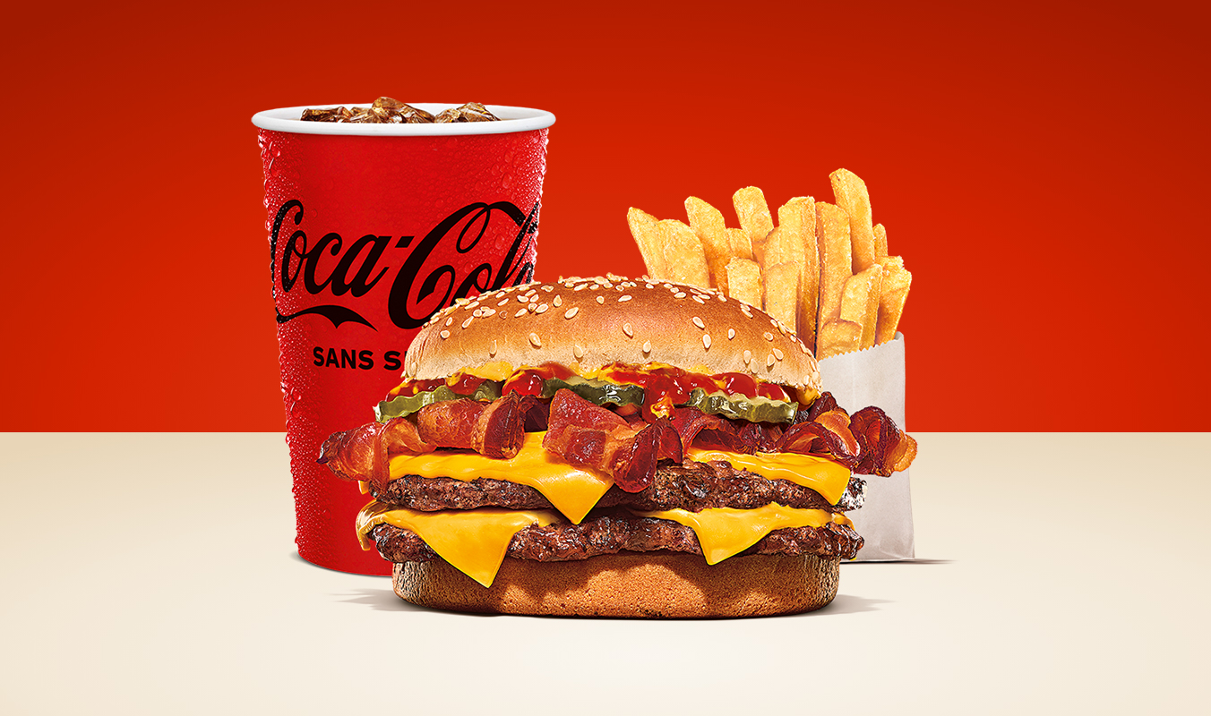 Double Cheese Bacon XXL