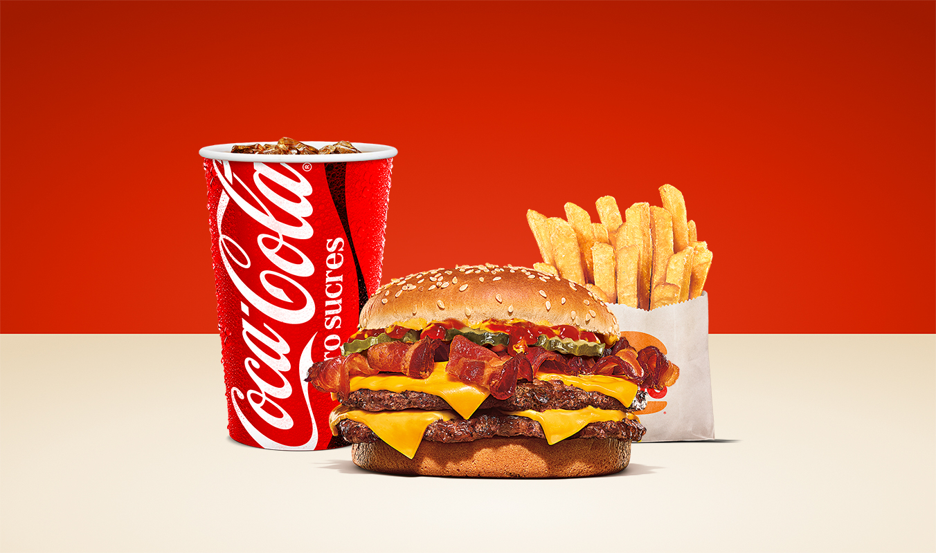 Double Cheese Bacon XXL