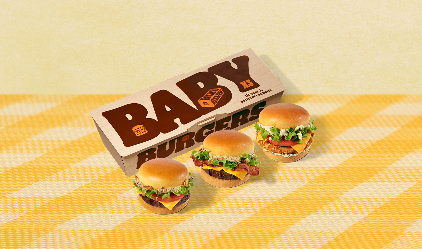 Baby Burgers x3