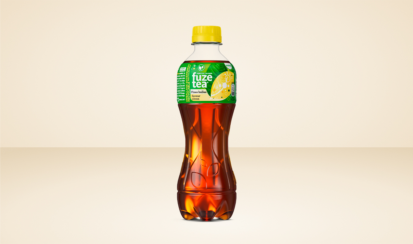 Fuze Tea Fines Bulles saveur Citron 40cl