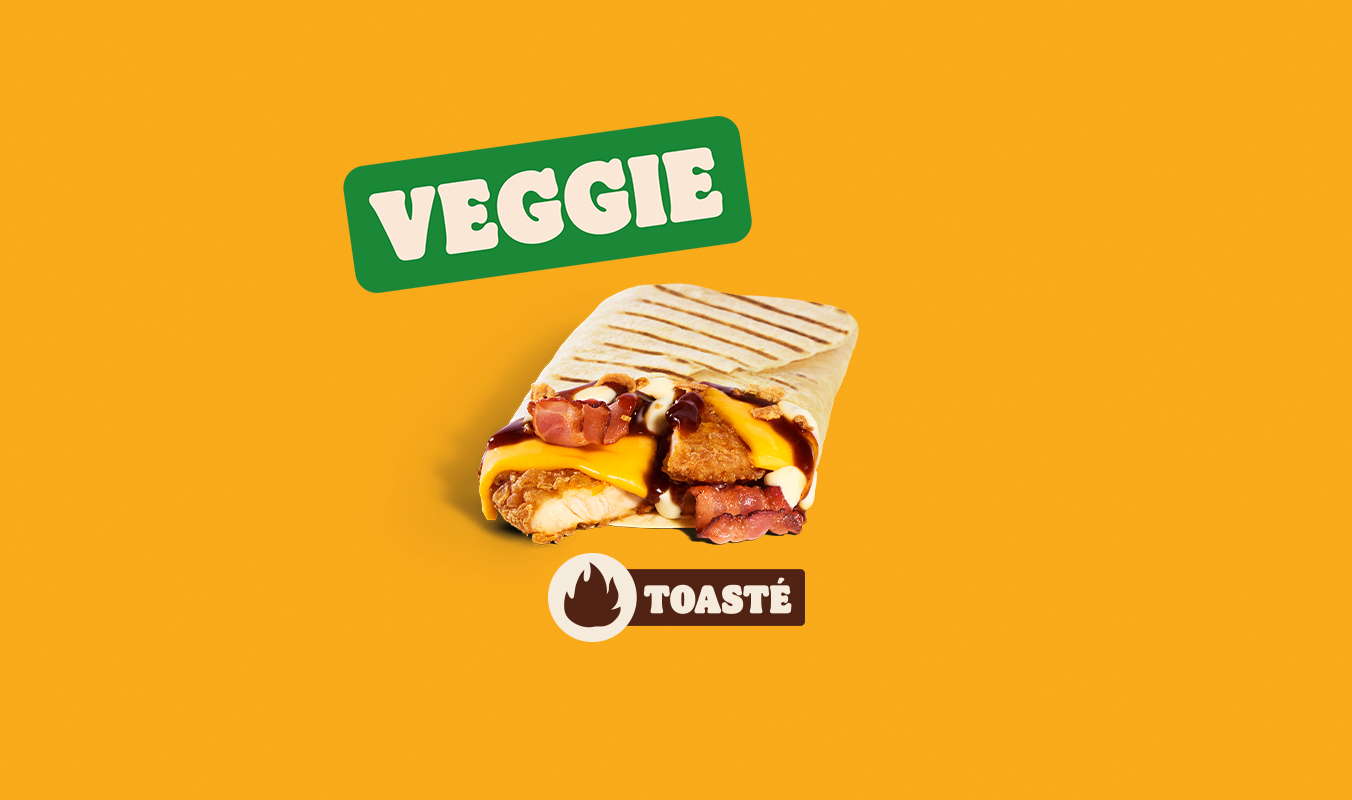 Tortilla Veggie Cheese & Bacon