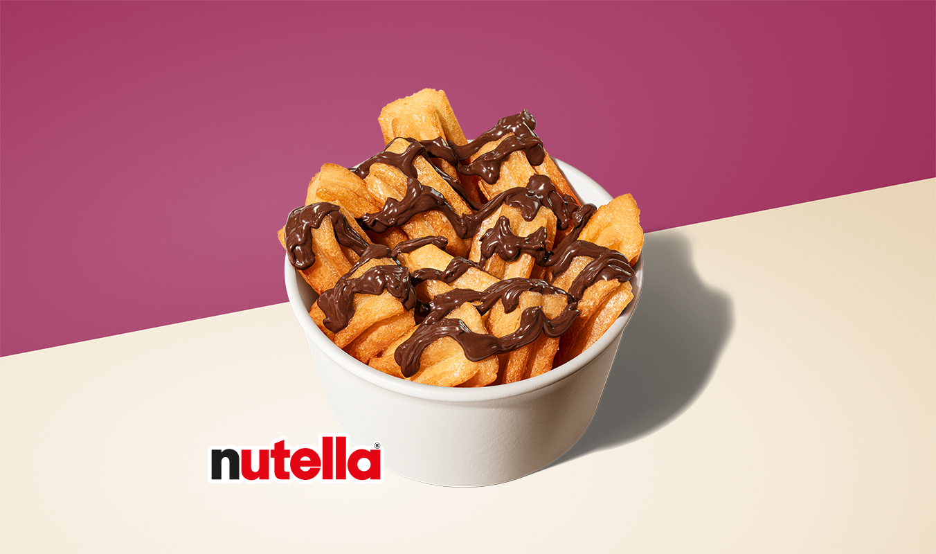 Baby Churros Nutella® X12